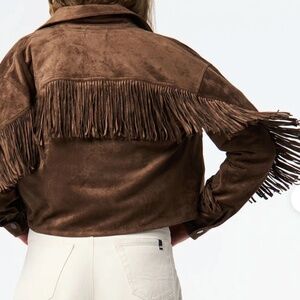 Fringe Suede Jacket